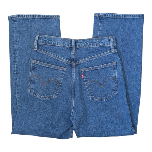 Levi's Ribcage Straight Ankle Jeans - Picture 4 of 16